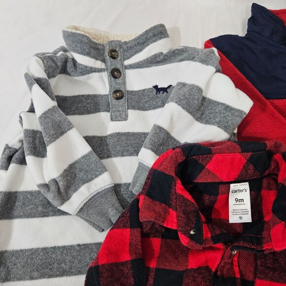 Baby Boys Assorted Outerwear Bundle 5 Pieces Size Range 6M-2T Coats - Picture 8 of 11
